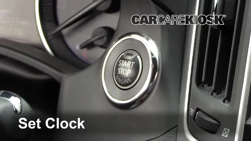2018 Infiniti Q60 Luxe 2.0L 4 Cyl. Turbo Clock